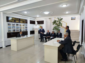 Goranboy rayon İcra Hakimiyyətində vətəndaşlar qəbul edildi, müraciətləri dinlənildi