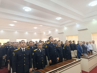 Goranboyda  “2 İyul - Azərbaycan Polisi Günü” münasibəti ilə tədbir keçirildi