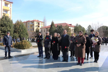 Xocalı Soyqırımı qurbanlarının 33-cü ildönümü ilə bağlı anım tədbiri keçirildi