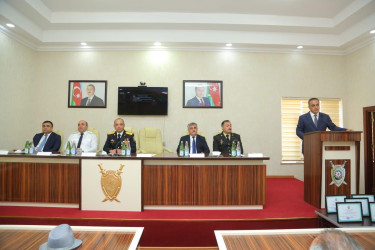 Goranboyda  “2 İyul - Azərbaycan Polisi Günü” münasibəti ilə tədbir keçirildi