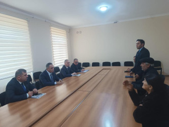 Goranboy rayon İcra Hakimiyyətində vətəndaşların müraciətləri dinlənildi