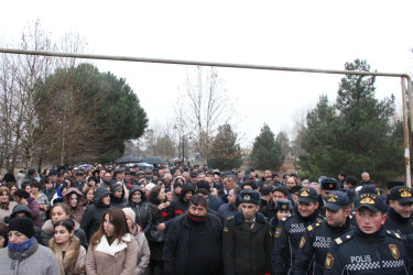 Goranboyda, Xocalı soyqırımı faciəsinin 34-cü ildönümü ilə bağlı, ümumrayon tədbiri keçirildi