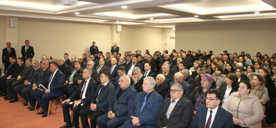 Goranboy şəhərində səyyar qəbul keçirildi