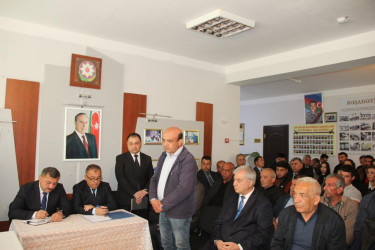Rəhimlidə səyyar qəbul keçirildi