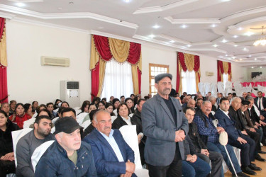 Qızılhacılıda səyyar qəbul keçirildi