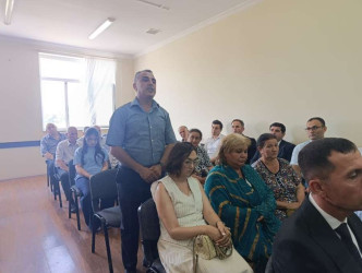 Goranboyda növbəti səyyar qəbul Tatarlı kəndində keçirildi