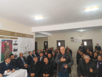 Təklə kəndində səyyar qəbul keçirildi