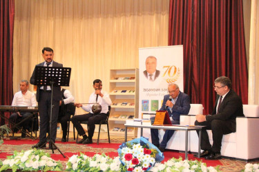Goranboyda şair, yazıçı-publisist İsgəndər Səklikovun 70 illik yubileyinə həsr olunmuş tədbir keçirildi