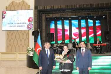 "8 mart - Beynəlxalq Qadınlar Günü" münasibətilə şəhid ailələri ilə birgə bayram tədbiri keçirildi