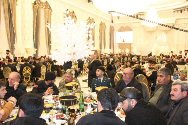 Goranboyda iftar süfrəsi açıldı