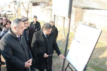 Fəxralı kəndində sakinlərin su təminatının yaxşılaşdırılması sahəsində əsaslı işlər görülüb