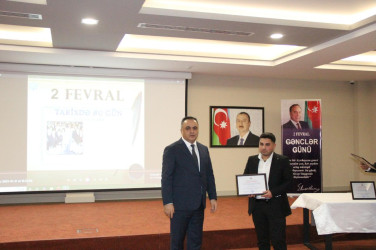 “2 fevral - Azərbaycan Gəncləri Günü” ilə bağlı tədbir keçirildi