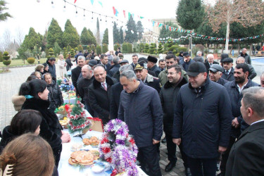 Goranboyda, “Konstitusiya və Suverenlik İli” çərçivəsində, 31 Dekabr-Dünya Azərbaycanlılarının  Həmrəyliyi Günü və 2026-cı ilin gəlişi ilə bağlı, tədbir keçirildi