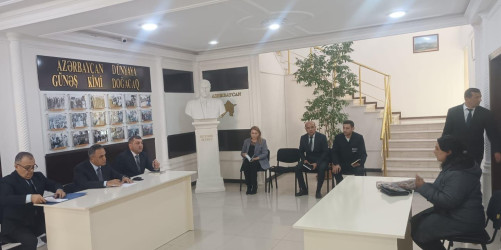 Goranboy rayon İcra Hakimiyyətində vətəndaşların müraciətləri dinlənildi