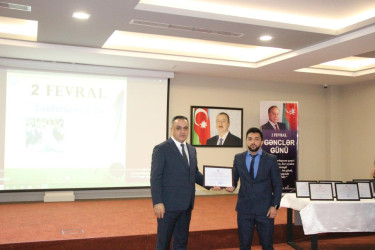 “2 fevral - Azərbaycan Gəncləri Günü” ilə bağlı tədbir keçirildi