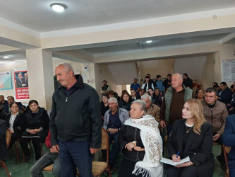 Yəhərçi Qazaxlar kəndində səyyar qəbul keçirildi