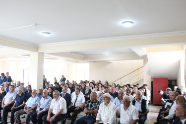 Goranboy şəhərində səyyar qəbul keçirildi