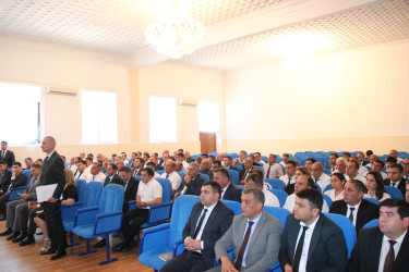Goranboy rayon İcra Hakimiyyəti başçısı yanında Şuranın növbəti iclası keçirildi