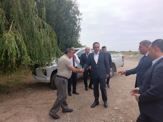 Goranboyda heyvandarlıq təsərrüfatına baxış keçirildi