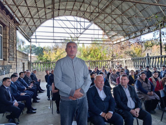 Goranboyda Kəhrizli kəndində səyyar qəbul keçirildi