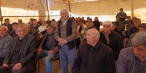 Kələk kəndində səyyar qəbul keçirildi