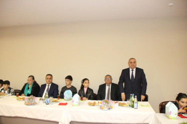 Novruz və Ramazan bayramları münasibətilə şəhid övladları ilə bayram tədbiri keçirildi