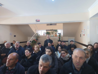 Goranboyda yeni ilin ilk səyyar qəbulu Əlirzalı kəndində keçirildi