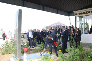 “27 sentyabr-Anım Günü”nün beşinci ildönümü ilə bağlı Səfikürd Şəhidlər Xiyabanında şəhidlərimizin məzarları ziyarət olundu