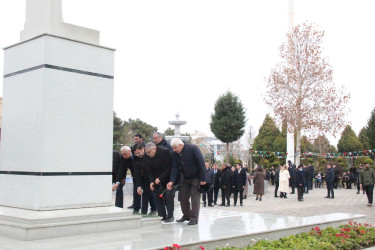 Goranboyda, “Konstitusiya və Suverenlik İli” çərçivəsində, 31 Dekabr-Dünya Azərbaycanlılarının  Həmrəyliyi Günü və 2026-cı ilin gəlişi ilə bağlı, tədbir keçirildi