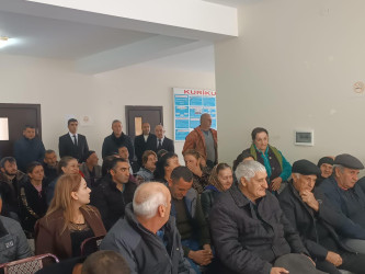 Təklə kəndində səyyar qəbul keçirildi