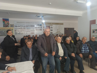 Rəhimli kəndində səyyar qəbul keçirildi