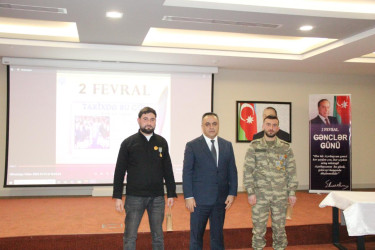 “2 fevral - Azərbaycan Gəncləri Günü” ilə bağlı tədbir keçirildi