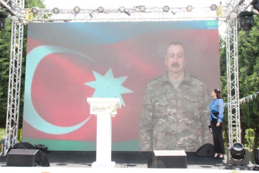 Goranboyda XXIX “Şahin” Hərbi-İdman oyununun final mərhələsi təntənəli şəkildə keçirildi