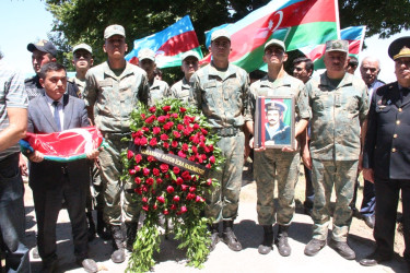 Goranboy rayonunda Birinci Qarabağ müharibəsinin itkin şəhidinin dəfn mərasimi keçirildi