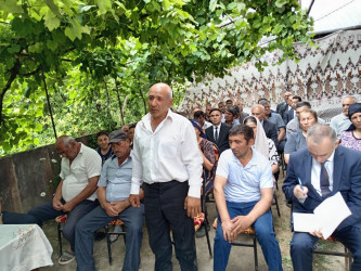 Erkeç kəndində səyyar qəbul keçirildi