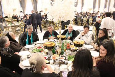 Goranboyda iftar süfrəsi açıldı