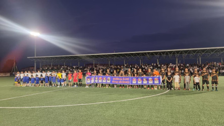Goranboyda futbol çempionatında birinci yerin qalibi müəyyənləşdi