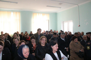 Yeni yol kəndində səyyar qəbul keçirildi