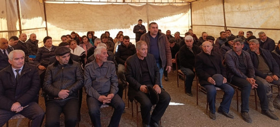 Kələk kəndində səyyar qəbul keçirildi