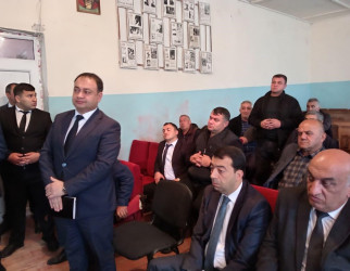 Goranboyda növbəti səyyar qəbul Qaradağlıda keçirildi