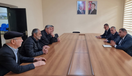 Goranboy rayon İcra Hakimiyyətində vətəndaşların müraciətləri dinlənildi