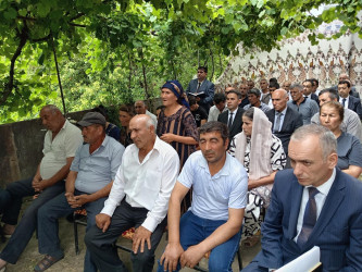 Erkeç kəndində səyyar qəbul keçirildi