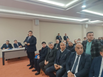 Goranboy şəhərində səyyar qəbul keçirildi