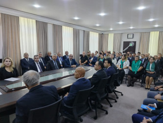 Goranboyda Dövlət Suverenliyi Günü ilə bağlı tədbir keçirildi