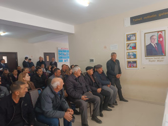 Təklə kəndində səyyar qəbul keçirildi