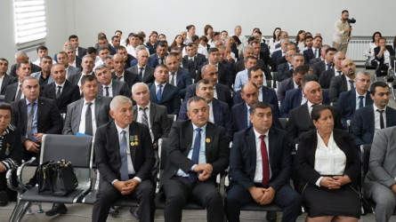 Goranboyda təhsil işçilərinin sentyabr konfransı keçirildi