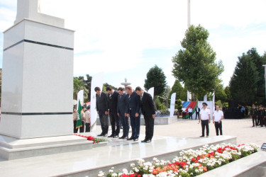 Goranboyda XXIX “Şahin” Hərbi-İdman oyununun final mərhələsi təntənəli şəkildə keçirildi
