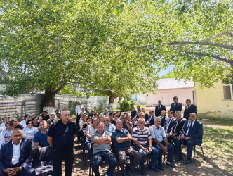 Goranboyda növbəti səyyar qəbul Abbasqulular kəndində keçirildi
