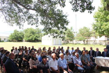 Goranboyda növbəti səyyar qəbul Şəfəq kəndində keçirildi