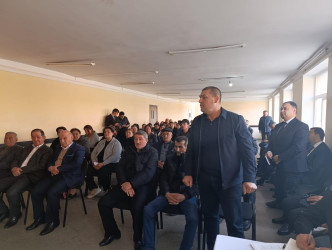 Hazırəhmədli kəndində səyyar qəbul keçirildi